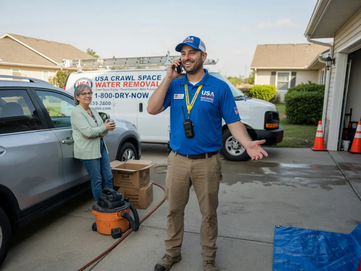 Crawl Space Water Removal Chouteau, OK FAQs